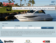 Tablet Screenshot of eastcoastflightcraft.com